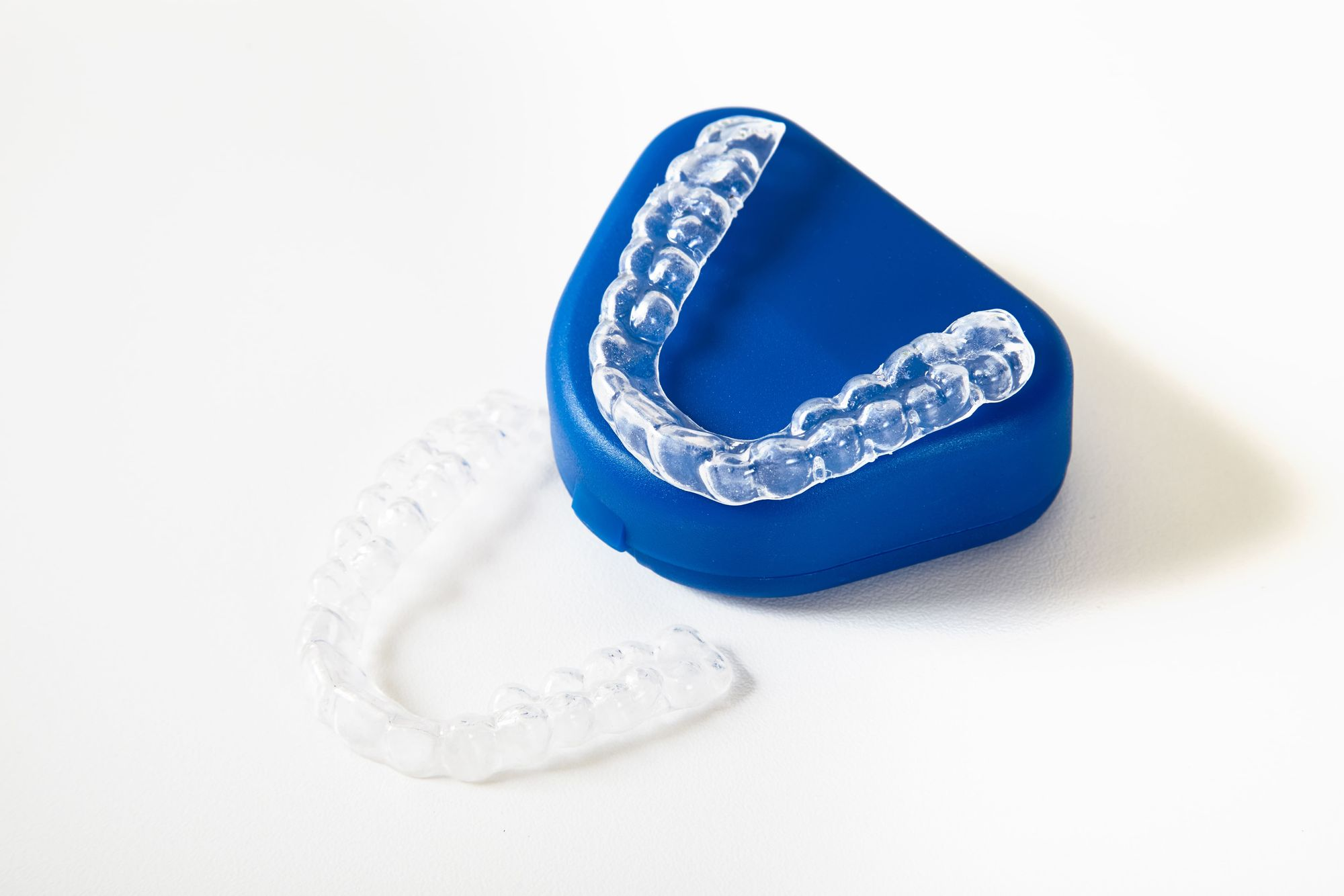 Clear retainers with case